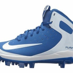new youth size 4 Nike alpha Huarache Pro mid MCS/molded Cleats Baseball/softball