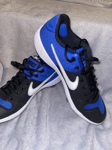 Blue Adult Metal Nike Nike Alpha Huarache Elite 2 Size 11.5