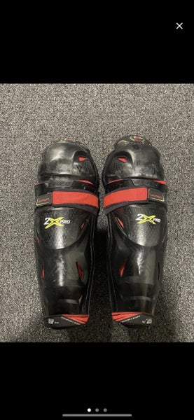Used Bauer Pro Stock Vapor 2X Pro Shin Pads