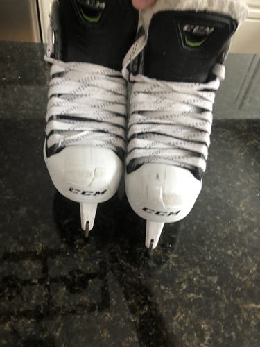 Used CCM Regular Width  Size 8 RibCor 44K Hockey Goalie Skates