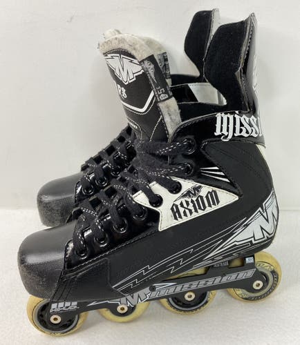Mission AXIOM RS Inline Roller Hockey Skates Size 5E (6 Men US Shoe/ 7 Women
