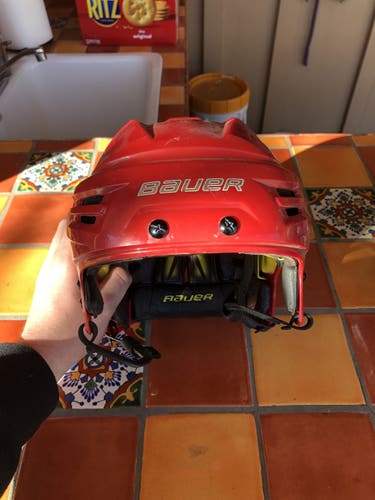 Used Medium Bauer  Re-Akt Helmet