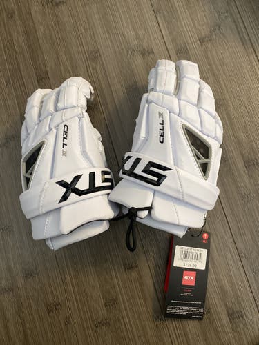 New STX 13" Cell IV Lacrosse Gloves