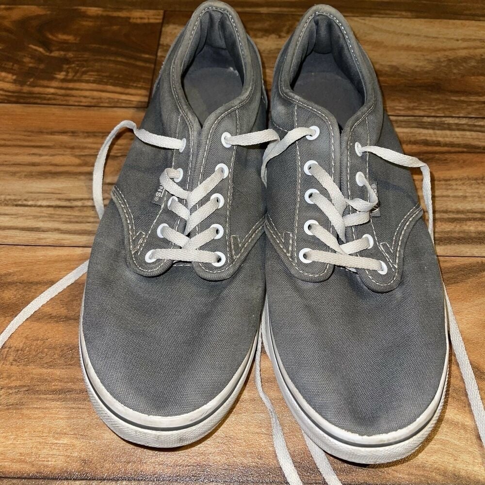 Vans Women's Flat Shoe 721356 Gray Low 