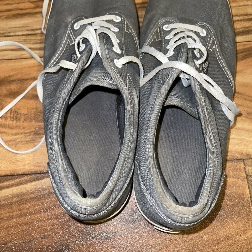 Vans Women's Flat Shoe 721356 Gray Low 