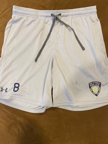 UA Lacrosse shorts.