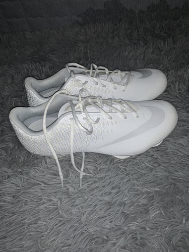 White New Size 12 Nike baseball cleats