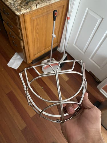 Ccm goalie cage