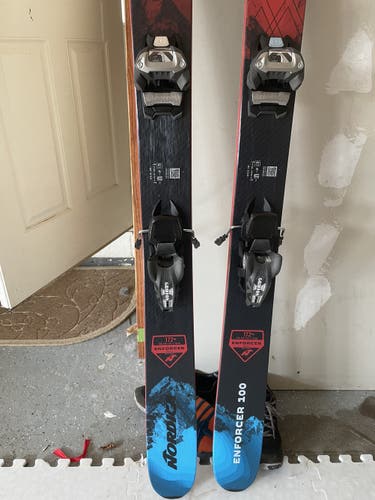 Almost New Nordica enforcer Skis 172cm
