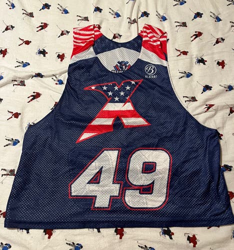 Maryland Xtreme Lacrosse Pinnie #49 - Adult L/XL