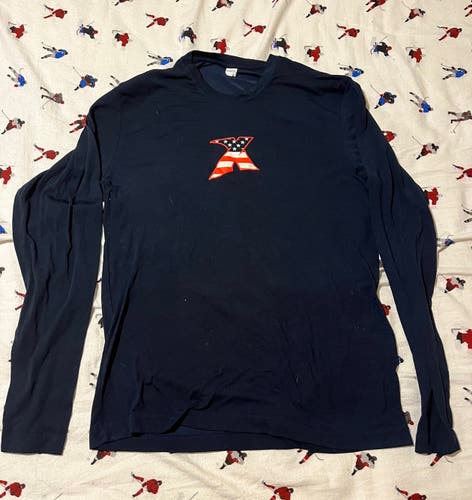 Maryland Xtreme LS T-Shirt / Navy / Men’s M