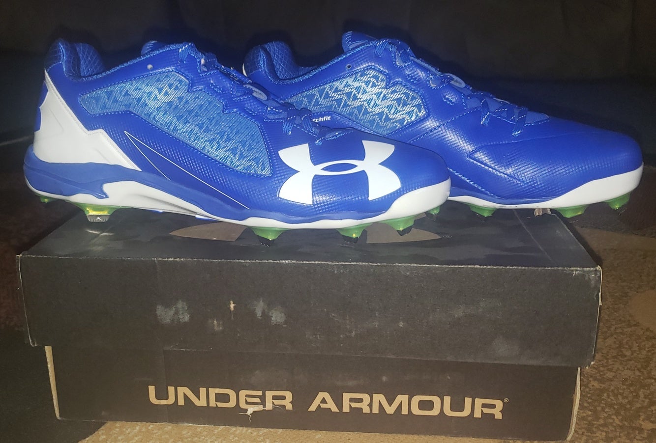 BRAND NEW IN BOX Under Armour Deception Low Metal Baseball Cleats Size 11.5 