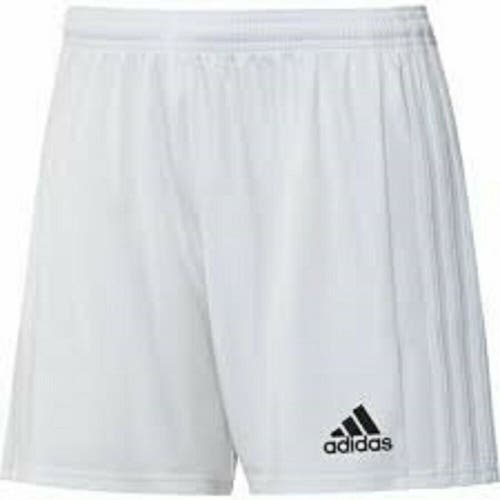 NWT Adidas Squad 13 Women's Soccer Shorts White Size XL