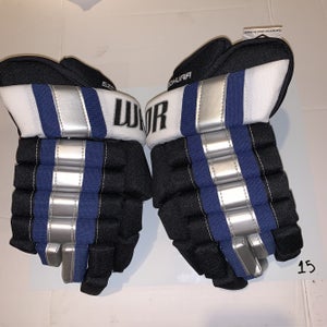MIC Tampa Bay Lightning Retro Uniform Gloves New Warrior Franchise 13" Pro Stock