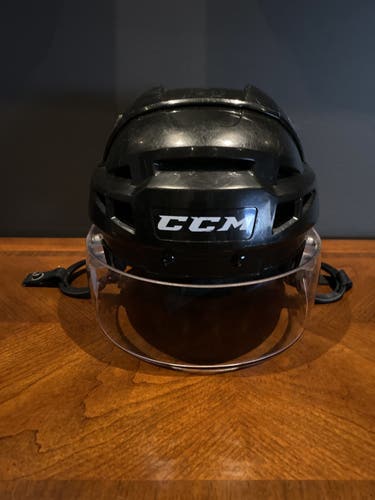 Used Large CCM  Vector V10 Helmet with Oakley Pro Straight Visor