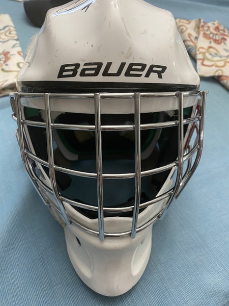 Used Bauer NME Goalie Mask