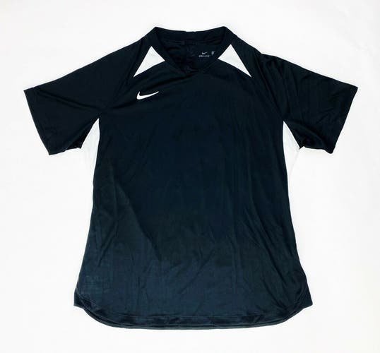 Nike US Legend Short Sleeve Jersey Women's Medium Black AJ1015 White Shirt