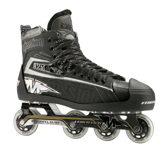New Mission Axiom G7 Goalie Roller Hockey Skates Size 11D