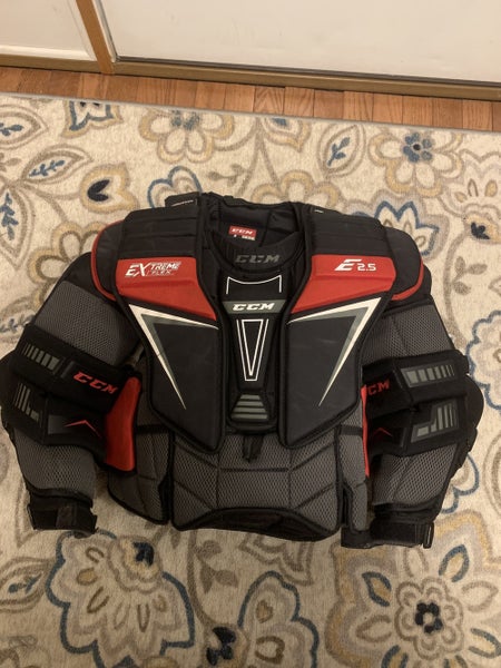 Used XL CCM Extreme Flex E1.5 Goalie Chest Protector
