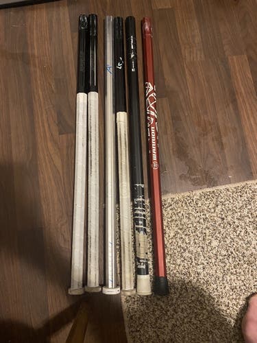 Bundle Of Lacrosse Shafts