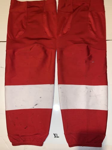 Red Wings Red Socks Senior Used XL Reebok Pro Stock