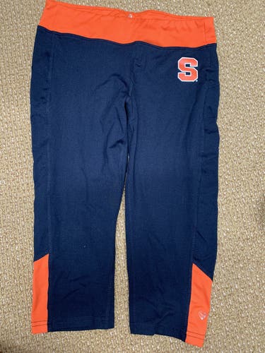 Blue/Orange Syracuse running Pants Used Small