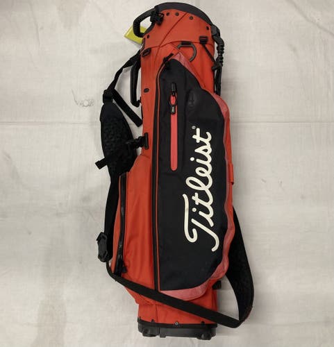 Used Titleist Cart Bag Red Golf Cart Bags