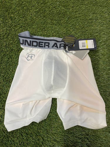 Under Armour Sliding Shorts With Cup Youth medium.