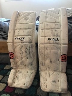 Goalie Leg Pads Used 34" Warrior Rituall GT Pro