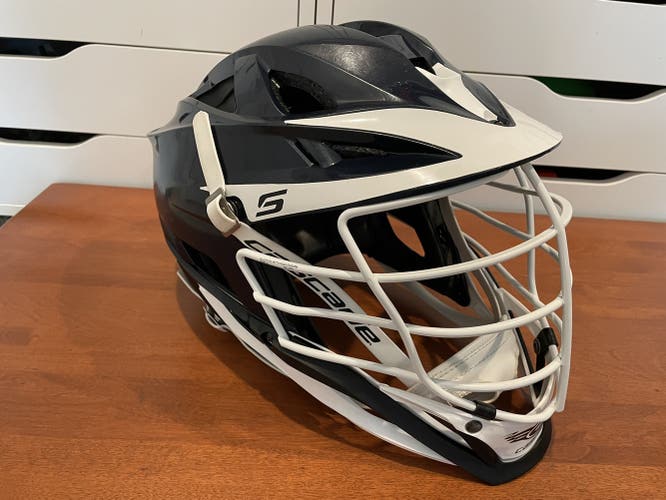 Cascade S Navy White Mask