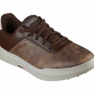 Skechers GO GOLF Arch Fit Drive 5 LX 214036 Spikeless Golf Shoe - Brown