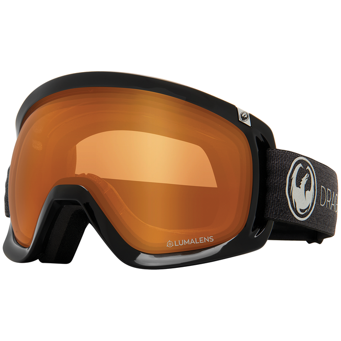 Ski Goggles New Dragon D3 OTG Medium with Lumalens Amber (HM16)