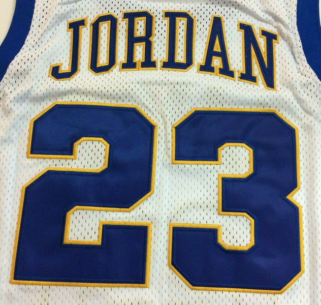 Throwback Jordan #83 High School Football Jersey Blue Laney Embroidered  M-5XL