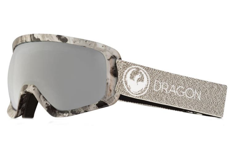 Ski Goggles New Dragon D3 LumaLens Silver + Dark Smoke (HM21)
