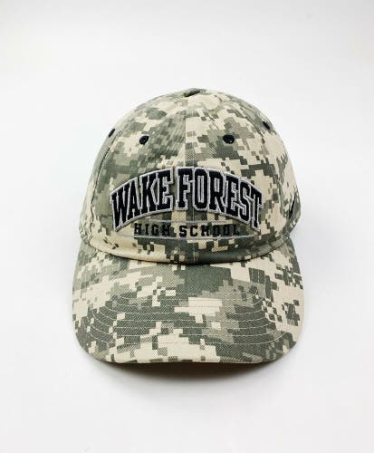 Nike Wake Forest High School Digital Adjustable Hat Adult One Size Camo 384427
