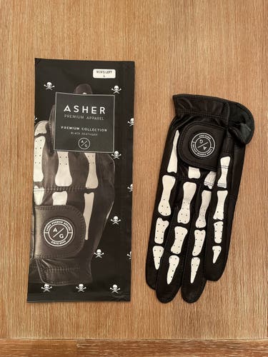 Men's Large Left Hand ASHER - Skeleton Golf Glove