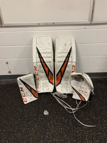 Used Pro Stock Goalie Full Set Eflex 4