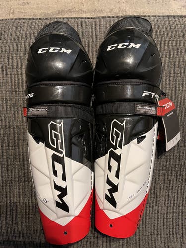 CCM Jetspeed FT475 13” Jr. Hockey Shin Guards