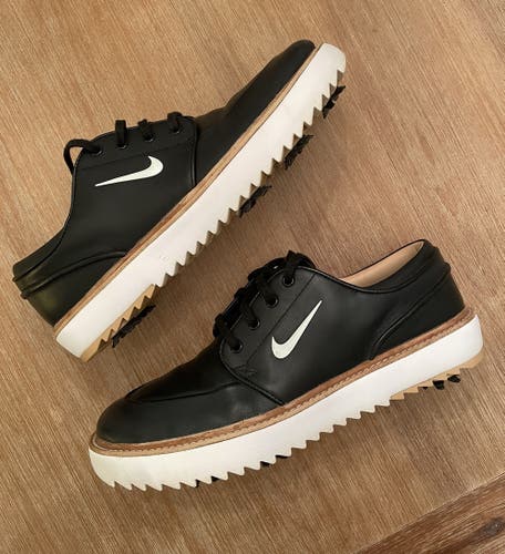 Men's Size 10 Black Janoski G tour Nike Golf Shoes