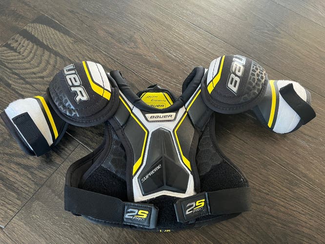 Youth Large Bauer Supreme 2S Pro Shoulder Pads
