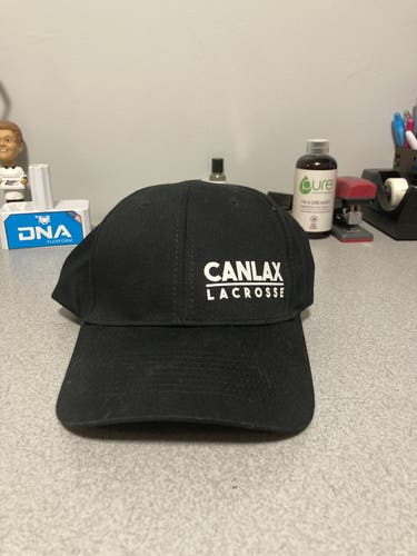 New Black Canlax Lacrosse Hat