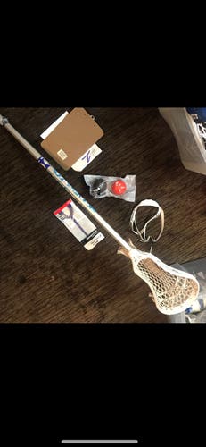 ( STICK #1) maverick boys lacrosse stick plus extras
