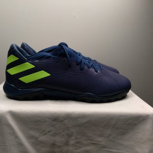 Blue Cleats New Men's Size 9.5 (Women's 10.5) Indoor Adidas Nemeziz
