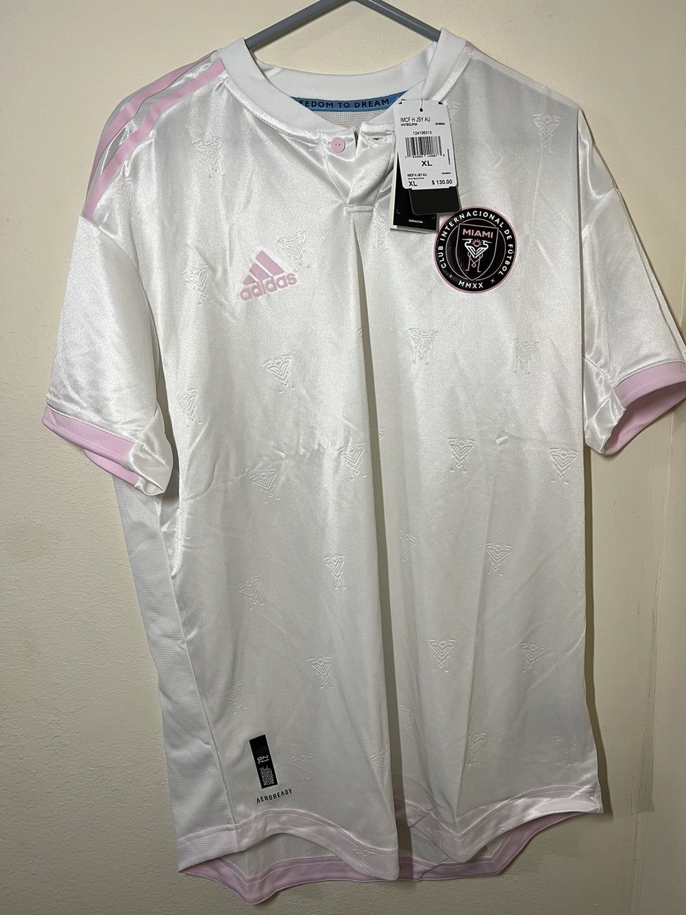 Inter Miami CF adidas 2020 Authentic Blank Primary Jersey – White – Stephen  Sports
