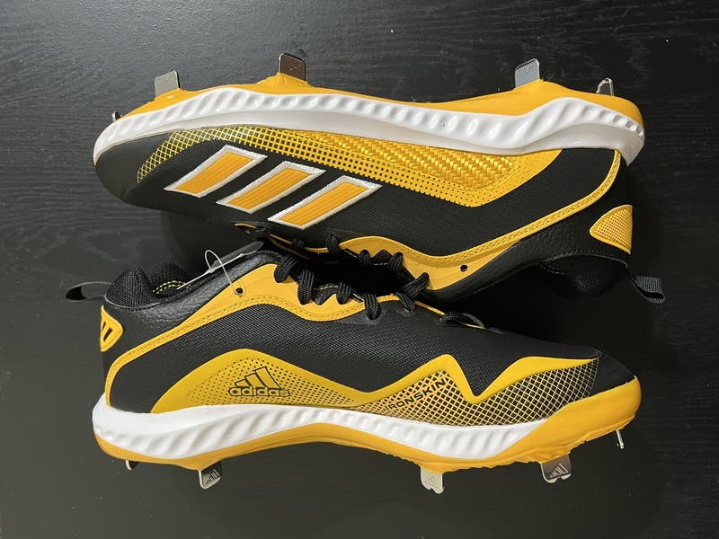adidas Icon 6 Bounce Metal Baseball Cleats Men display picture 1