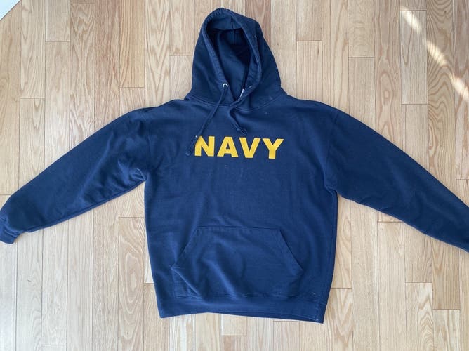 Team Navy Hockey Hoodie