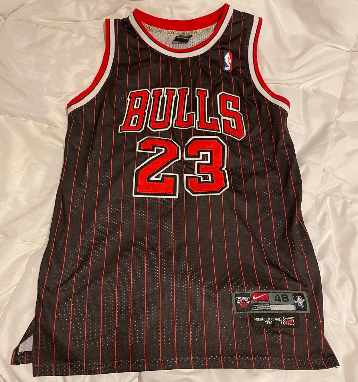 Nike, Shirts, Nike Aeroswift Nba Chicago Bulls Blank Jersey