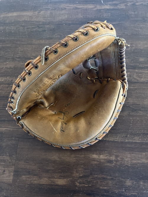 Vintage Rawlings PRO RL-1 Heart of The Hide Catchers USA Left Hand Johnny Bench.