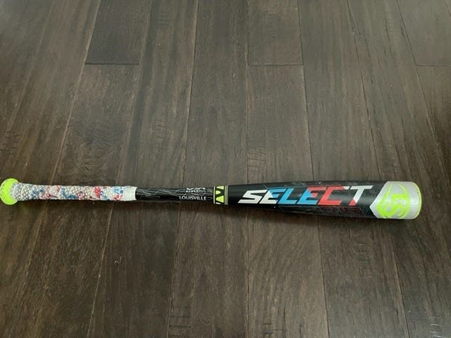 Bat Used 2019 Louisville Slugger Composite Select 719 (-10) 19 oz 29"