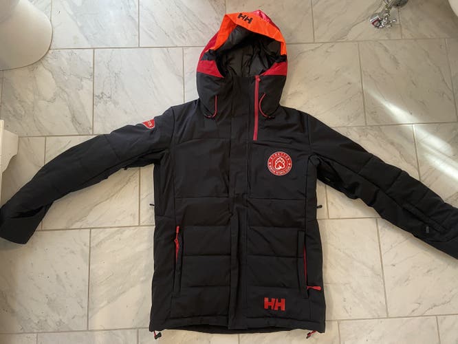 Black & Red Small Helly Hansen Jacket Stratton Mountain